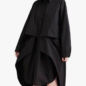 Ella Black Long Sleeve Dress